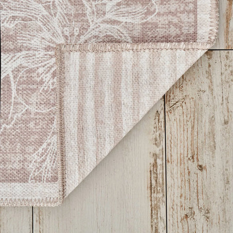 Tapis Kaşmir Halı Décoratif Art Trend Floral Double Face, 120x180 cm