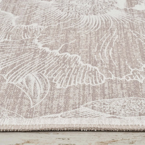 Tapis Kaşmir Halı Décoratif Art Trend Floral Double Face, 120x180 cm