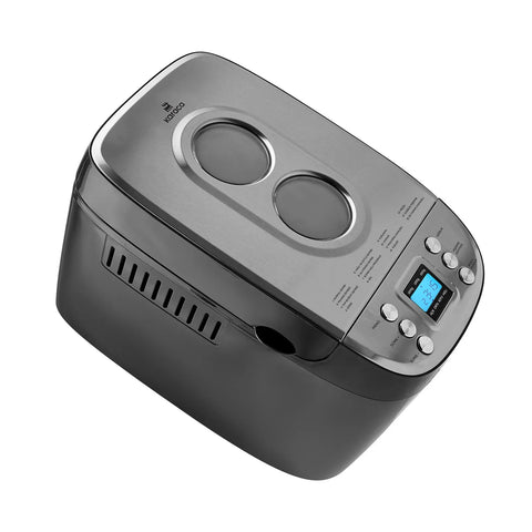 Karaca BakeXL – Machine à Pétrir, Machine à Confiture, Yaourtière, Machine à Pain Inox, 1500 g, Livre de Recettes avec 45 Recettes