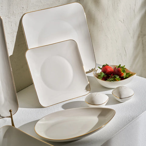 Service de table Karaca Elinor pour 6 personnes, 30 pièces, doré 