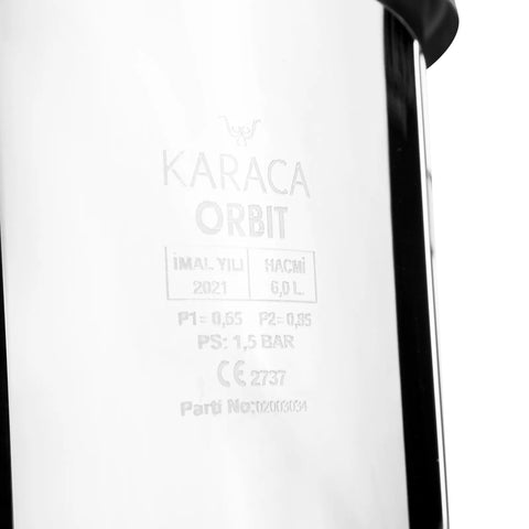 KARACA ORBİT 4+6 L DÜDÜKLÜ TENC, KIRMIZI