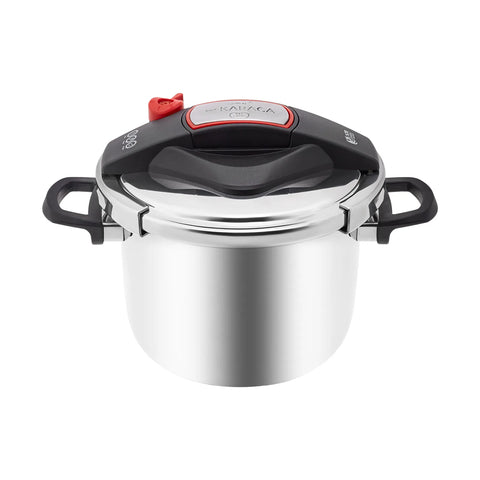 Ensemble d’autocuiseurs Karaca Perfect, 4 + 6 L, rouge