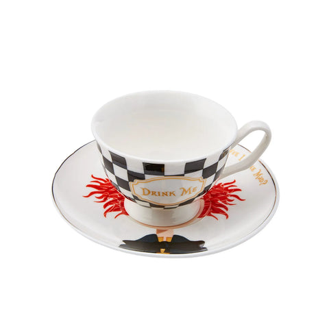 Coffret de tasses à café Karaca Alice pour 6 personnes, 80 ml