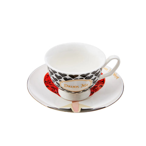 Coffret de tasses à café Karaca Alice pour 6 personnes, 80 ml