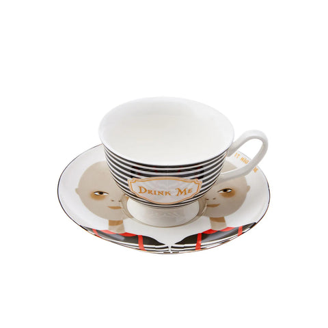 Coffret de tasses à café Karaca Alice pour 6 personnes, 80 ml