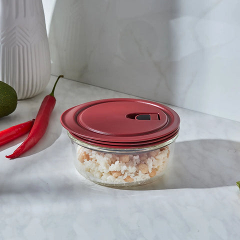 KARACA BORDO SAKLAMA KABI  0.6 LT, BORDO