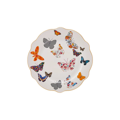 Service de table en porcelaine Karaca Flying pour 6 personnes, 18 pièces