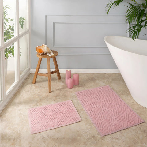 Tapis Karaca Home Kelly Esta, rose poudré