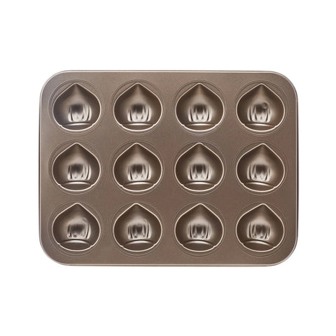 Moule à muffin Karaca Noisette, 12 pièces 