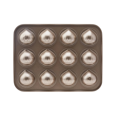 Moule à muffin Karaca Noisette, 12 pièces 