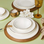 Service de table Karaca Fine Pearl Diana pour 6 personnes, 24 pièces, doré