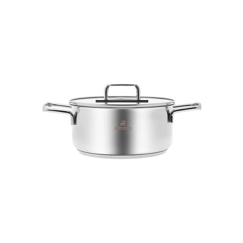 Batterie de cuisine Karaca Arya en acier taille moyenne, 6 pièces