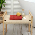 Serviette pour le visage Karaca Home Daily Soft 100% coton, 50x90 cm, rouge