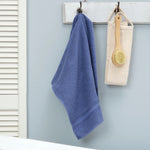 Serviette pour le visage Karaca Home Daily Soft 100% coton, 50x90 cm, indigo