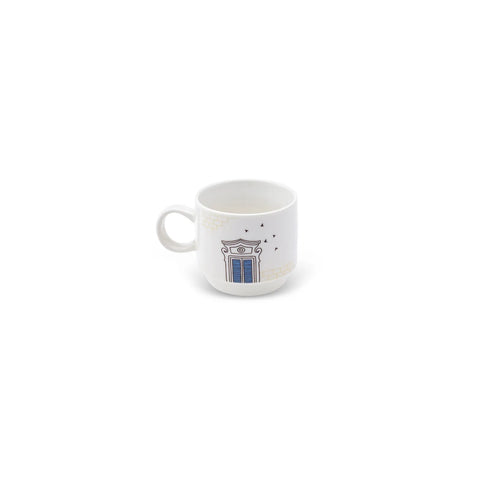 Tasse à thé avec support Karaca Melody, 4 pièces