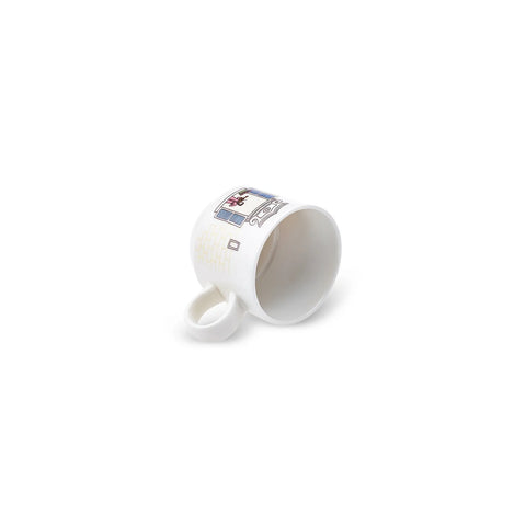 Tasse à thé avec support Karaca Melody, 4 pièces