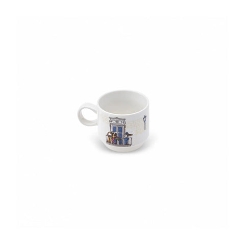 Tasse à thé avec support Karaca Melody, 4 pièces