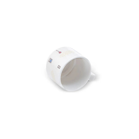 Tasse à thé avec support Karaca Melody, 4 pièces