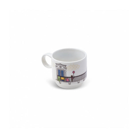 Tasse à thé avec support Karaca Melody, 4 pièces