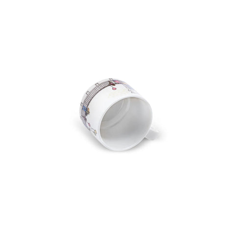 Tasse à thé avec support Karaca Melody, 4 pièces