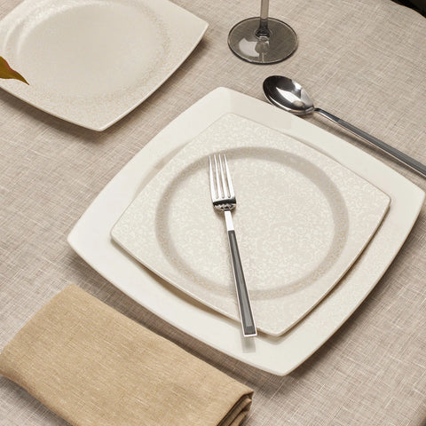 Service de table Karaca Flava pour 6 personnes, 24 pièces, porcelaine 