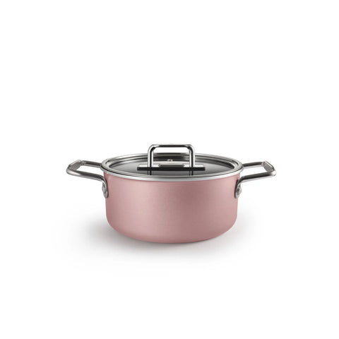 Batterie de cuisine Karaca Mastermaid Bio Diamond, 9 pièces, rose