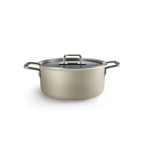 Batterie de cuisine Karaca Mastermaid Bio Diamond, 9 pièces, couleur crème