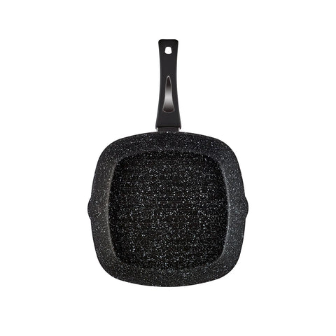 Poêle à griller et wok Karaca Defne Biogranit, noir