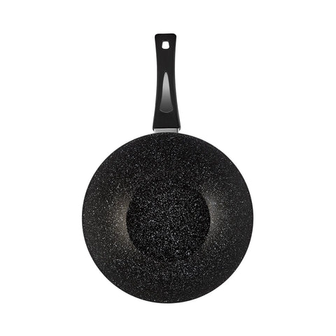 Poêle à griller et wok Karaca Defne Biogranit, noir