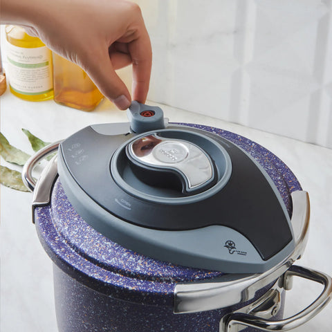 Autocuiseur Karaca Biogranit Steel Plus, 6 L, violet