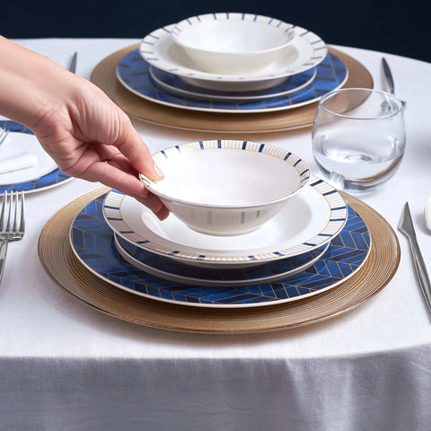 Service de table Karaca Safir pour 6 personnes, 24 pièces
