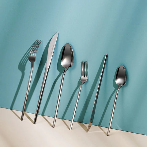 Ensemble de couverts Karaca Vibe pour 12 personnes avec coffret, 84 pièces