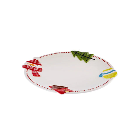 Assiette à dessert Karaca Nouvel An Père Noël, 21 cm