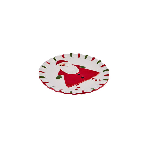 Assiette à dessert Karaca Nouvel An bonhomme de neige, 15 cm