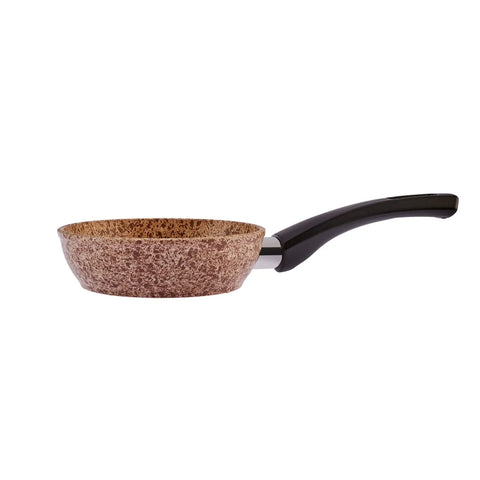 Batterie de cuisine Karaca Biogranit taille mini bois/pierre, 5 pièces