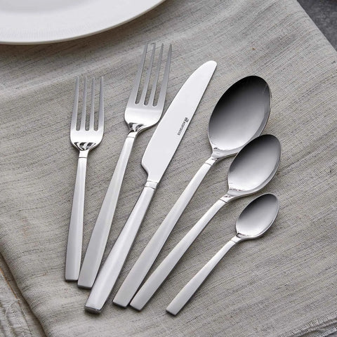 Ensemble de couverts Karaca Juniper Elegance pour 12 personnes avec coffret, 84 pièces