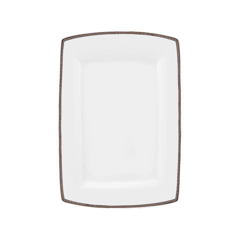 Service de table Karaca Fine Pearl Norma pour 12 personnes, 62 pièces carrées/rectangulaires