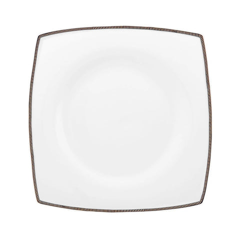 Service de table Karaca Fine Pearl Norma pour 12 personnes, 62 pièces carrées/rectangulaires