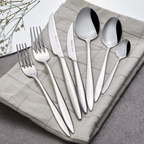 Ensemble de couverts Karaca Kai Elegance pour 12 personnes, 84 pièces