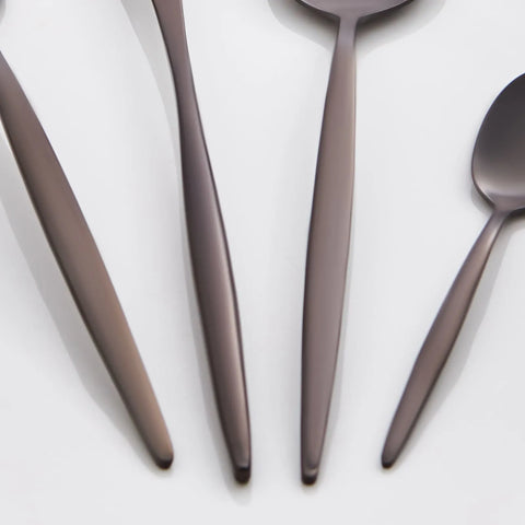 KARACA 16 PCS LIZBON BLACK CUTLERY SET F