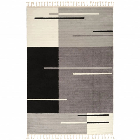 KASMIR HALI 7/24 DORT MEVSIM GRIS 80X300