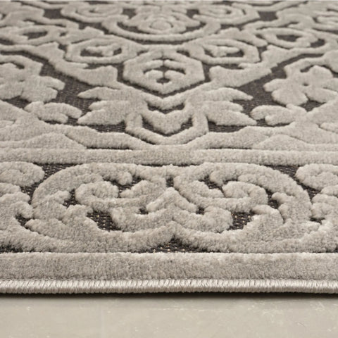 KASMIR HALI 7/24 QUEEN, 120X180 CM, GRİ