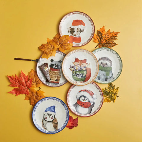 Assiettes à dessert Karaca Bonitos, 6 pièces, 21 cm