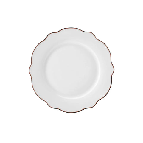 Service de table Karaca Daisy Rose Wave Shape pour 6 personnes, 24 pièces
