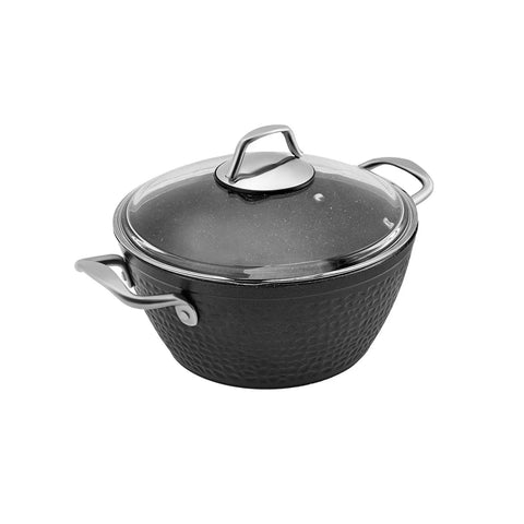 Batterie de cuisine Karaca Urgup Biogranit, 7 pièces, noir