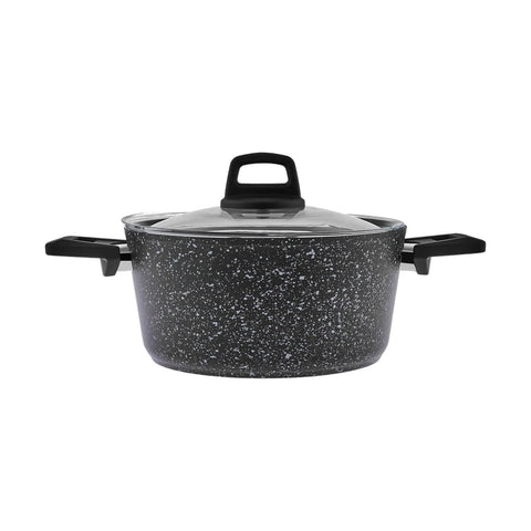 Batterie de cuisine Karaca Biogranit Eliz, 10 pièces, noir