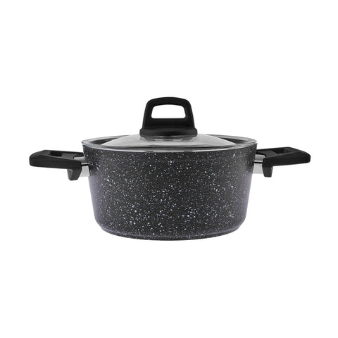 Batterie de cuisine Karaca Biogranit Eliz, 10 pièces, noir