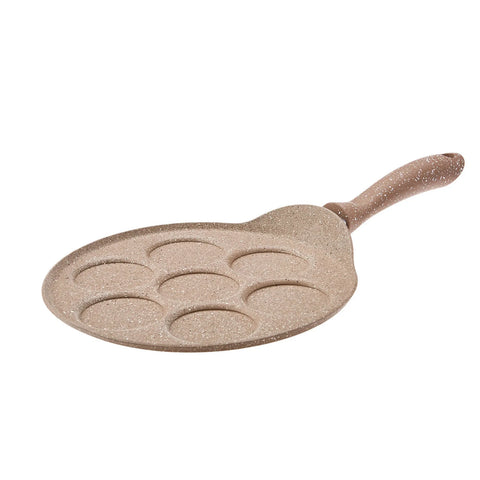 Poêle Karaca Love of Kitchen Biogranit pour crêpes, 26 cm, couleur café