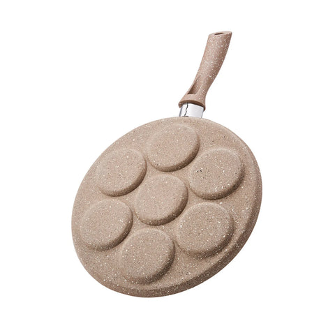 Poêle Karaca Love of Kitchen Biogranit pour crêpes, 26 cm, couleur café