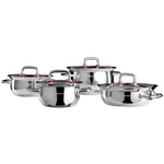 Batterie de cuisine Karaca Osaka en acier 8 pièces